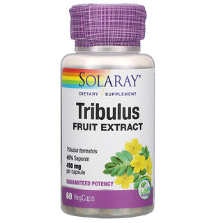 Solaray, Tribulus Fruit Extract, 450 mg, 60 VegCaps