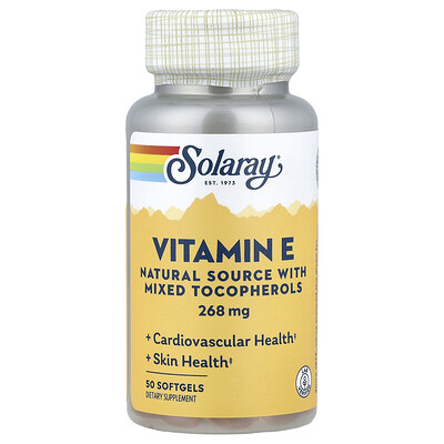 Product Image for Solaray, Vitamin E, 50 Softgels