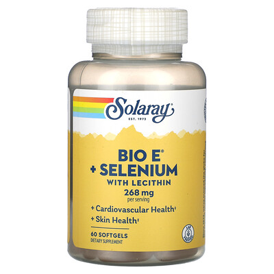 Solaray Bio E + Selenium with Lecithin: A Comprehensive Overview