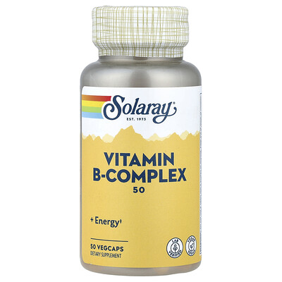 Product Image for Solaray, Vitamin B-Complex, 50 VegCaps