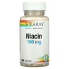Solaray, Niacina, 100 mg, 100 cápsulas vegetales VegCaps