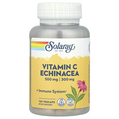 Ехінацея з вітаміном C, 120 капсул VegCap
