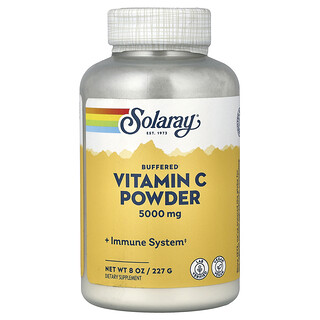 Solaray, Vitamina C regulada en polvo, 227 g (8 oz)