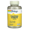 Solaray, Цитрат кальция, 250 мг, 120 растительных капсул