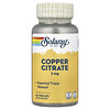 Citrato de cobre, 2 mg, 60 cápsulas vegetales