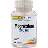 Отзывы о Магний, 200 мг, 100 вегетарианских капсул