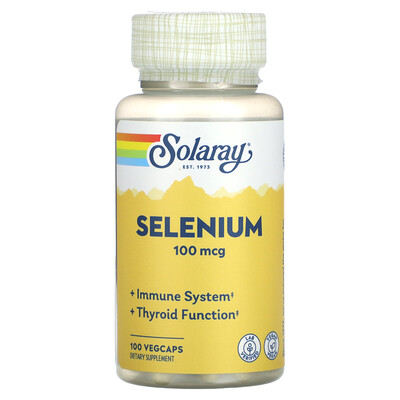 Photos - Other Sports Nutrition Solaray, Selenium, 100 mcg , 100 VegCaps SOR-04690