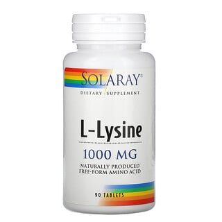 Solaray, L-Lysine, 333 mg, 90 Tabletten