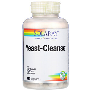Отзывы о Соларай, Yeast-Cleanse, 180 VegCaps
