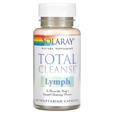 Solaray Total Cleanse Lymph 60 Vegetarian Capsules