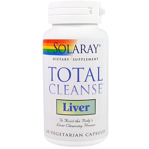 Отзывы о Соларай, Total Cleanse, Liver, 60 Vegetarian Capsules
