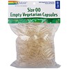 Solaray, Empty Vegetarian Capsules Size 00, 500 Vegetarian Capsules