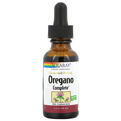 Solaray Oregano Complete , 1 fl oz (30 ml)