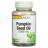 Solaray, Pumpkin Seed Oil, 1,000 mg, 90 Softgels 