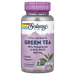 Vital Extracts, екстракти зеленого чаю, 500 мг, 30 капсул VegCap