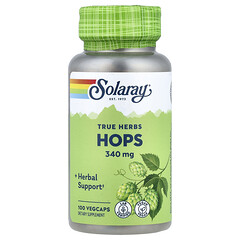 True Herbs, ХМІЛЬ, 340 мг, 100 вегетаріанських капсул