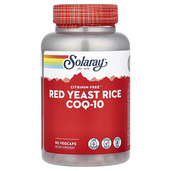 Червоний ферментований рис CoQ-10, 90 капсул VegCaps