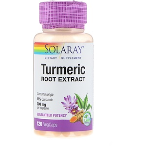 Отзывы о Соларай, Turmeric Root Extract, 300 mg, 120 VegCaps