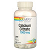 Solaray, Calcium Citrate with Vitamin D-3, 250 mg, 240 Capsules