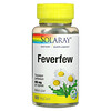 Solaray, Feverfew, 455 mg, 100 VegCaps