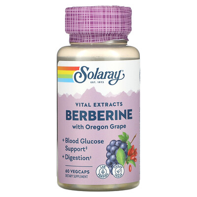 

Solaray Berberine with Oregon Grape 60 VegCaps