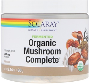 Отзывы о Соларай, Fermented Organic Mushroom Complete, 2.14 oz (60 g)