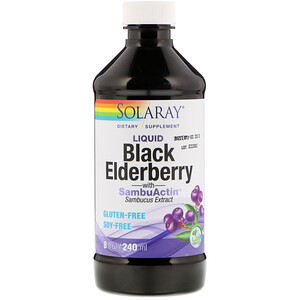 Отзывы о Соларай, Liquid Black Elderberry with SambuActin, 8 fl oz (240 ml)