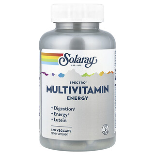 Solaray, Spectro™ Multivitamin, Energy, 120 VegCaps