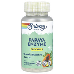 Papaya Enzyme, натуральний ананас, 90 жувальних таблеток