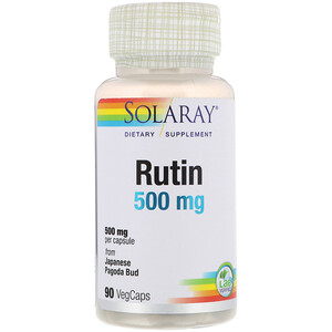 Отзывы о Соларай, Rutin, 500 mg, 90 VegCaps