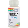 Витамин K-2, менахинон-7, 50 мкг, 30 вегетарианских капсул