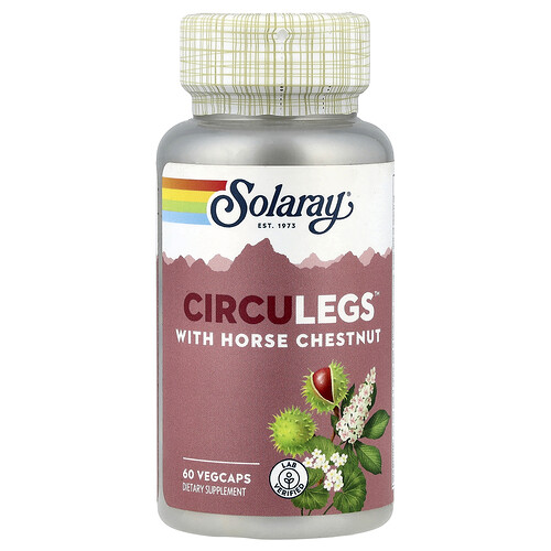 Solaray CircuLegs™ with Horse Chestnut, 60 VegCaps