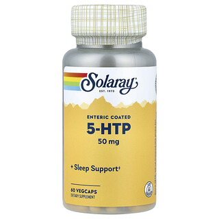 Solaray, 5-HTP, 50 mg, 60 plantaardige capsules