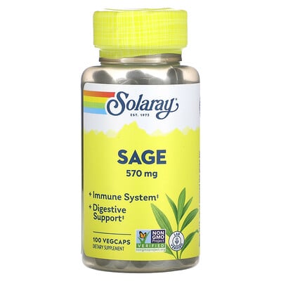 

Solaray Sage 285 mg 100 VegCaps