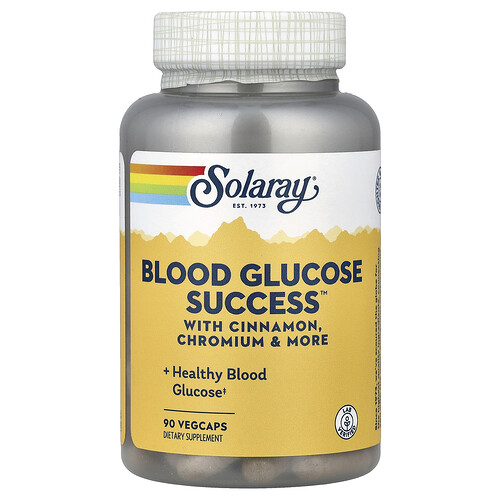 Solaray Blood Glucose Success™, 90 VegCaps