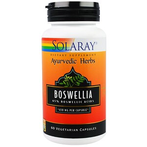 Отзывы о Соларай, Boswellia, 450 mg, 60 Vegetarian Capsules