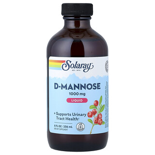 Solaray, D-manosa líquida, 236 ml (8 oz. líq.)