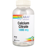 Отзывы о Цитрат кальция, 1000 мг, 240 капсул с оболочкой из ингредиентов растительного происхождения