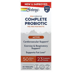 Mycrobiome®, повноцінний пробіотик, активний, 30 капсул VegCap
