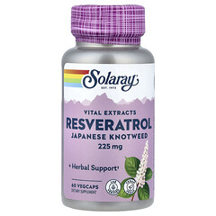 Vital Extracts, ресвератрол японський спориш, 60 капсул VegCap