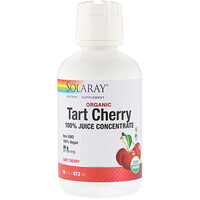 Organic Tart Cherry, 100% Juice Concentrate, 16 fl oz (473 ml) - изображение