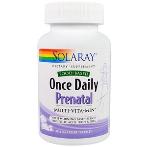 Соларай, Once Daily Prenatal, Multi-Vita-Min, 90 Veggie Caps отзывы