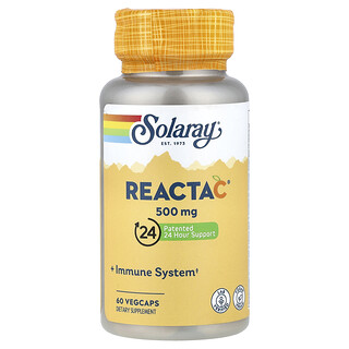 Solaray, Reacta-C®, 60 Cápsulas VegCaps