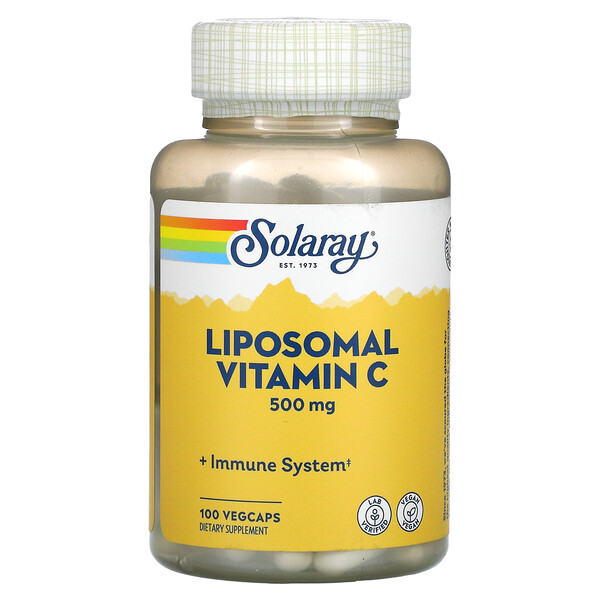 Liposomal Vitamin C, 500 mg, 100 VegCaps