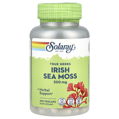 True Herbs, ірландський морський мох, 500 мг, 100 капсул VegCap