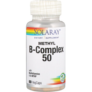 Отзывы о Соларай, Methyl B-Complex 50, 60 VegCaps