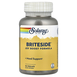 Solaray, Briteside™, Fórmula para aumentar la alegría, 90 cápsulas vegetales