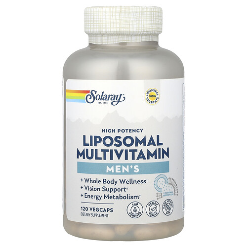 Solaray, Men's Liposomal Multivitamin, 120 VegCaps