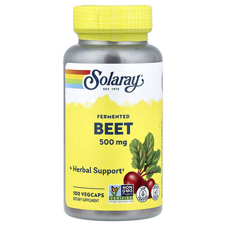 Solaray, Gefermenteerde Bieten, 500 mg, 100 VegCaps