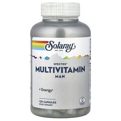 Product Image for Solaray, Spectro Multivitamin, Man, 120 Capsules